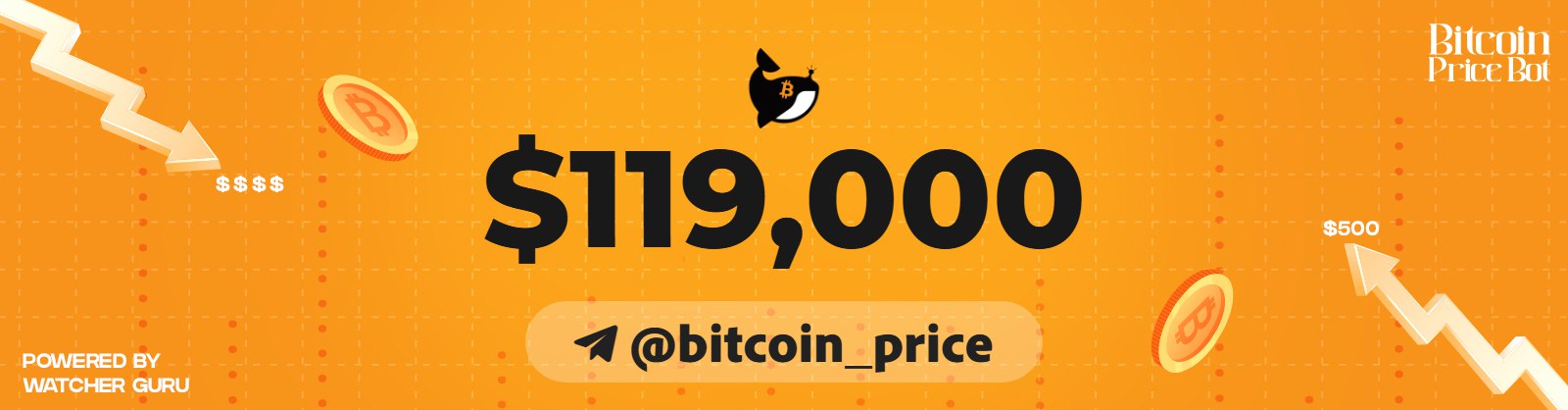 JUST IN: $119,000 Bitcoin 