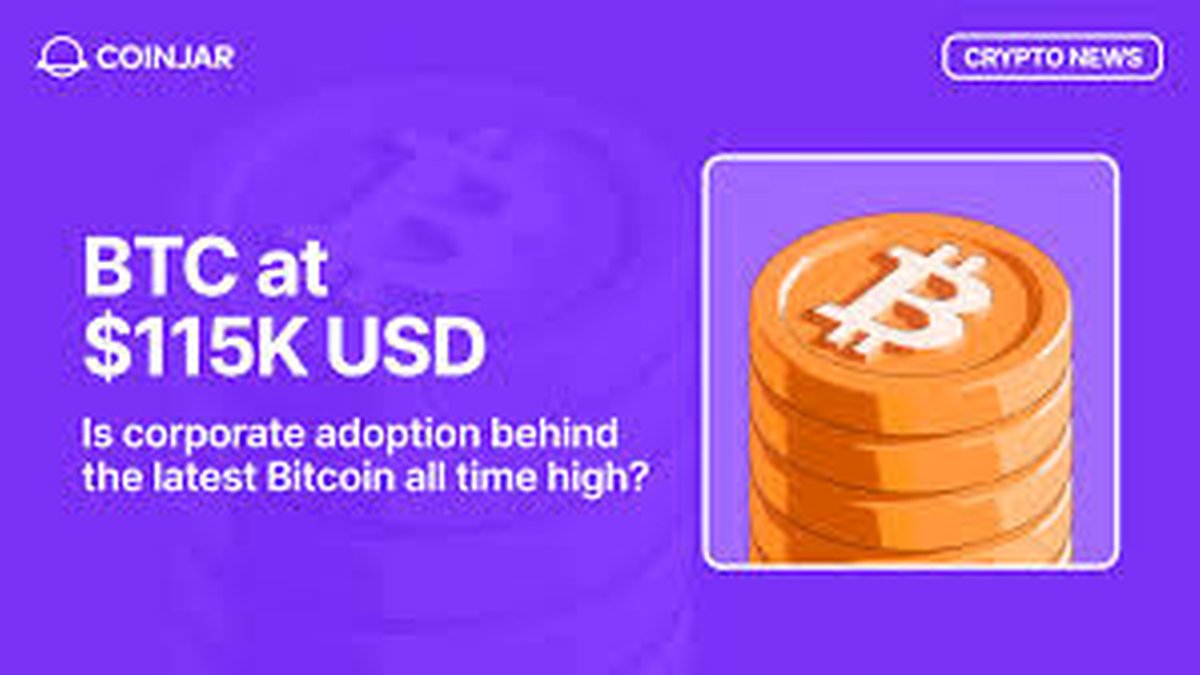 Bitcoin Breaks $115,000 as Institutional Inflows Accelerate