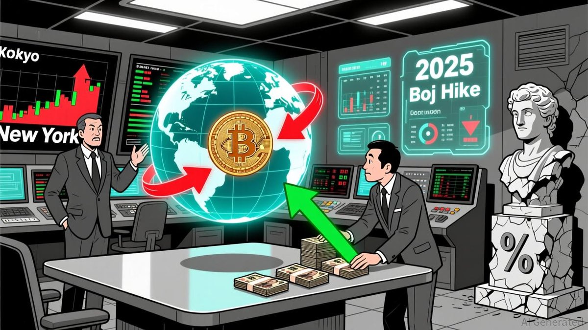 When the Bank of Japan Raises Rates, Bitcoin Feels It: Inside the Carry-Trade Shock