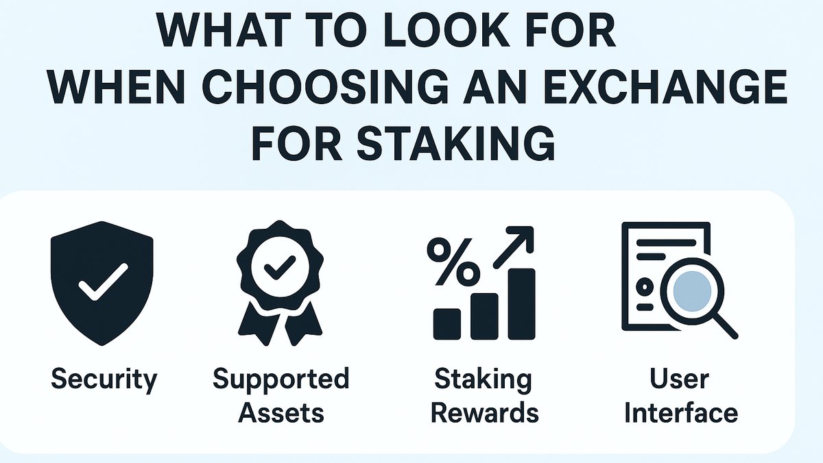 Choosing an Exchange for Staking
