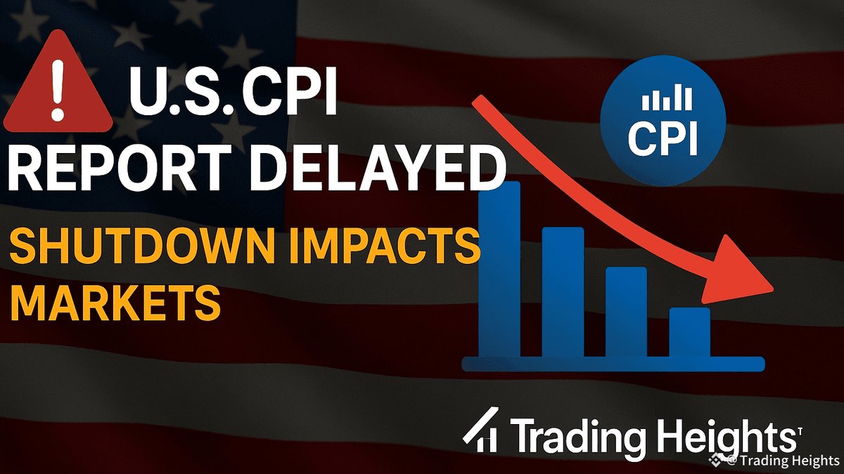 CPI Delayed (Again?): How a Data Vacuum Warps Fed Expectations—and Why Crypto Traders Should Care