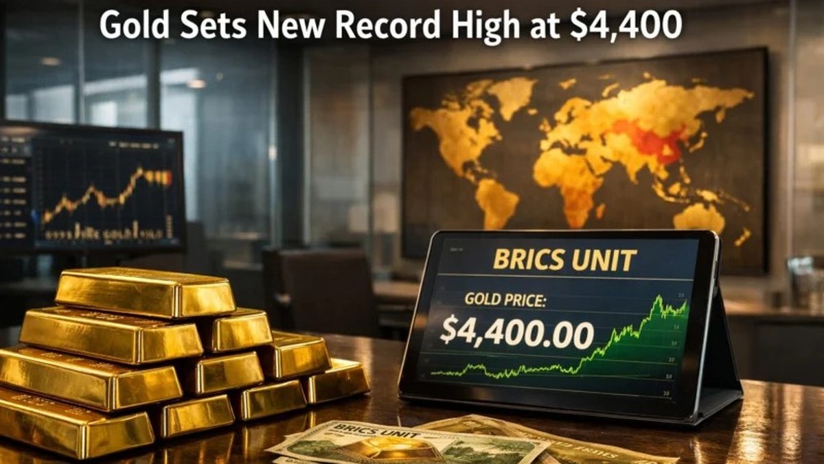 Gold Hits $4,400 as Policy Tailwinds and Fed Liquidity Reshape the Crypto Landscape