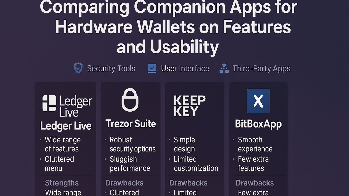 Hardware Wallet Companion Apps