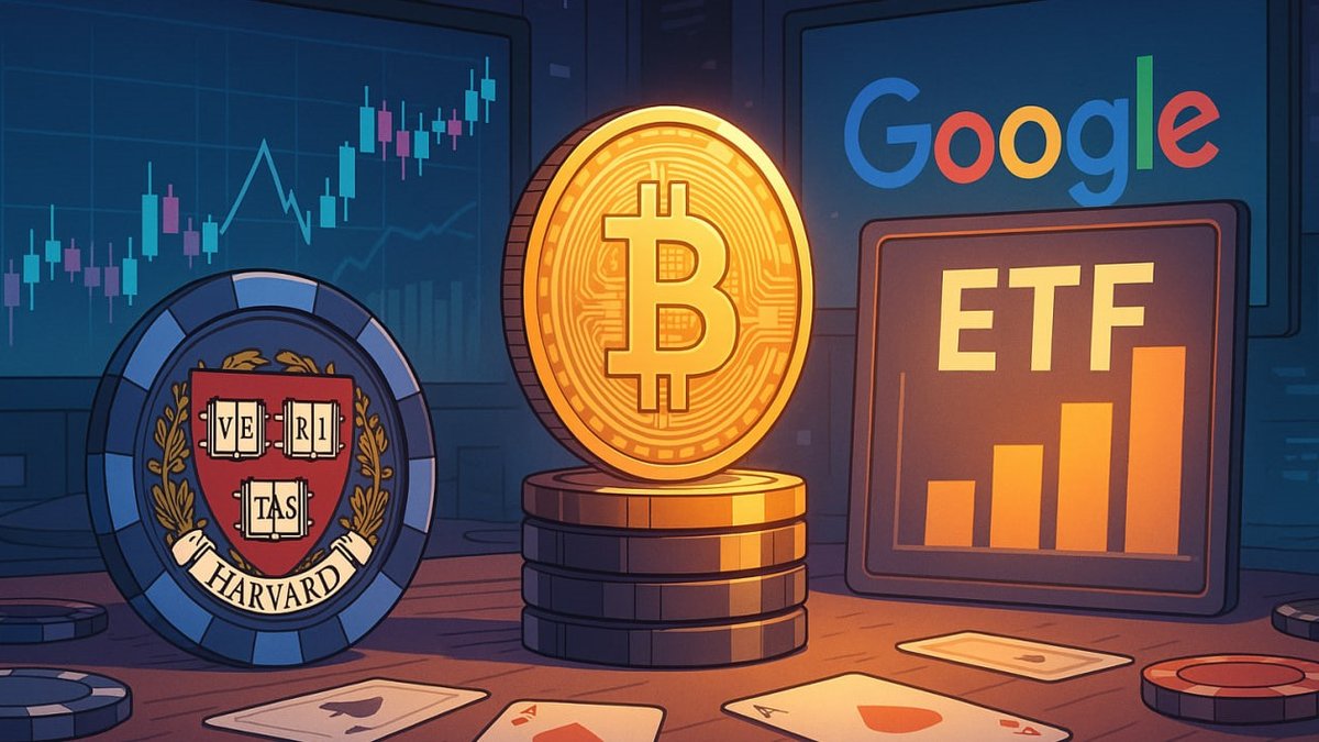 Harvard Quietly Scales Its Bitcoin ETF Position: What That Really Signals for Institutional Crypto