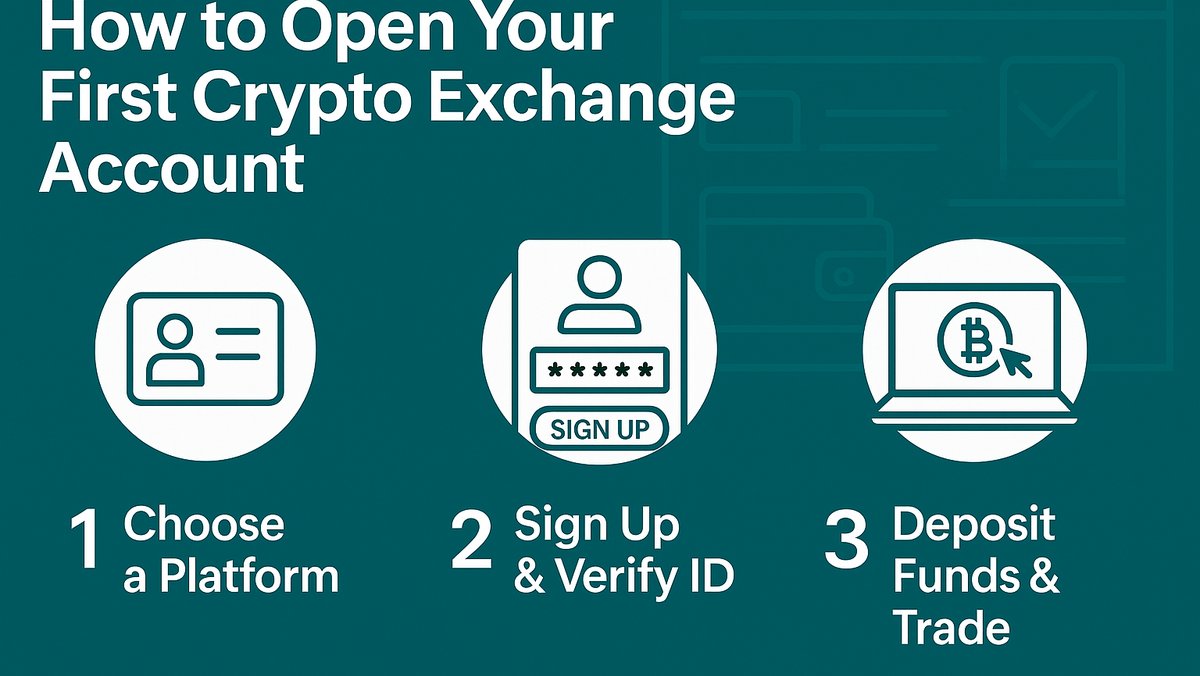 How to Open Your First Crypto Exchange Account