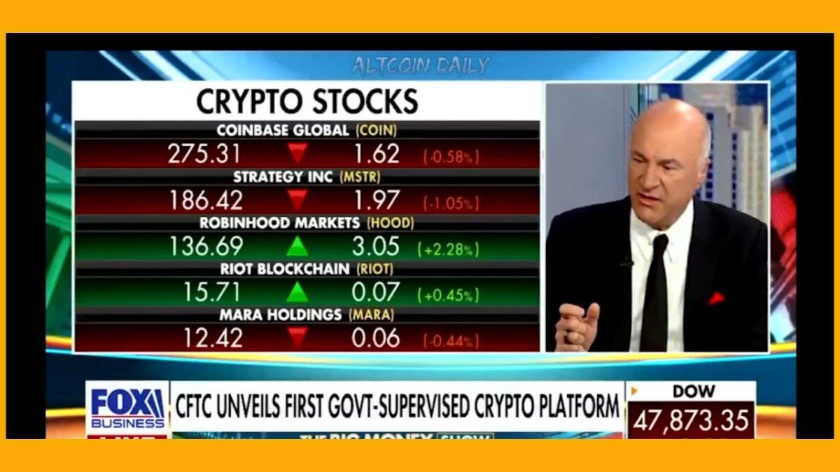 Kevin O’Leary, the CLARITY Act and the Flight to Quality in Crypto