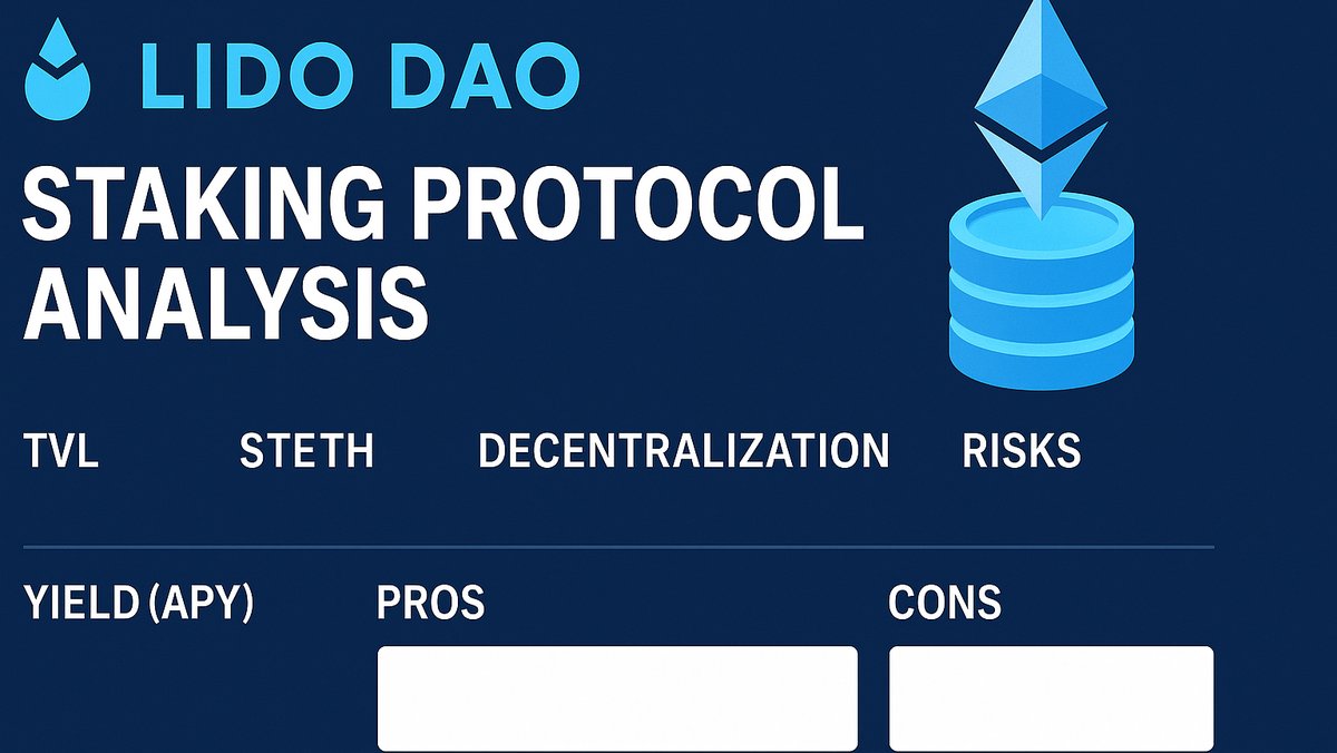 Lido DAO: Staking Protocol Analysis