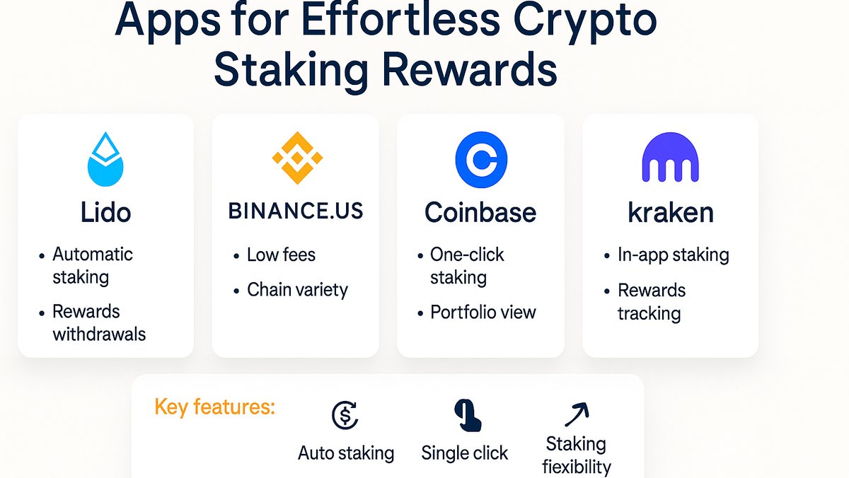 Staking Made Simple: Apps That Earn You Passive Income