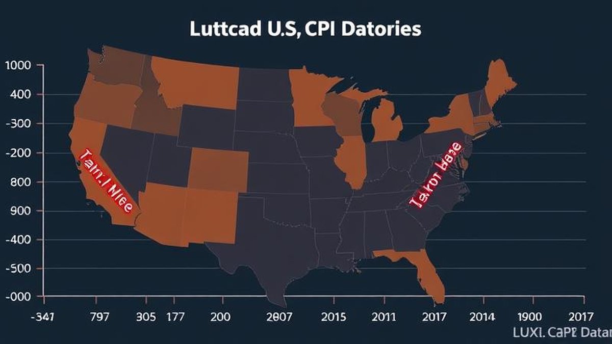 U.S. CPI Data Shows Inflation Easing Slightly, Markets React Calmly