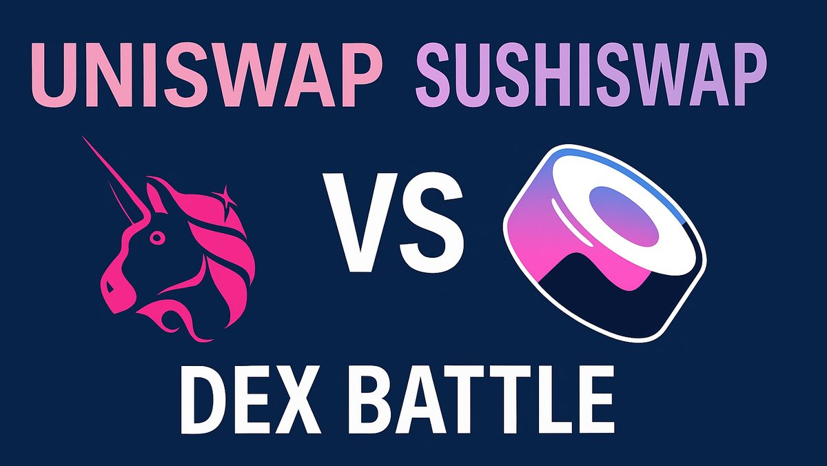 Uniswap vs SushiSwap: DEX Battle